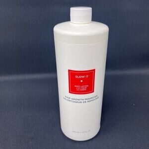 European Wax Center 32oz Bottle Slow It‎ Hair Growth Minimized Body Lotion NEW